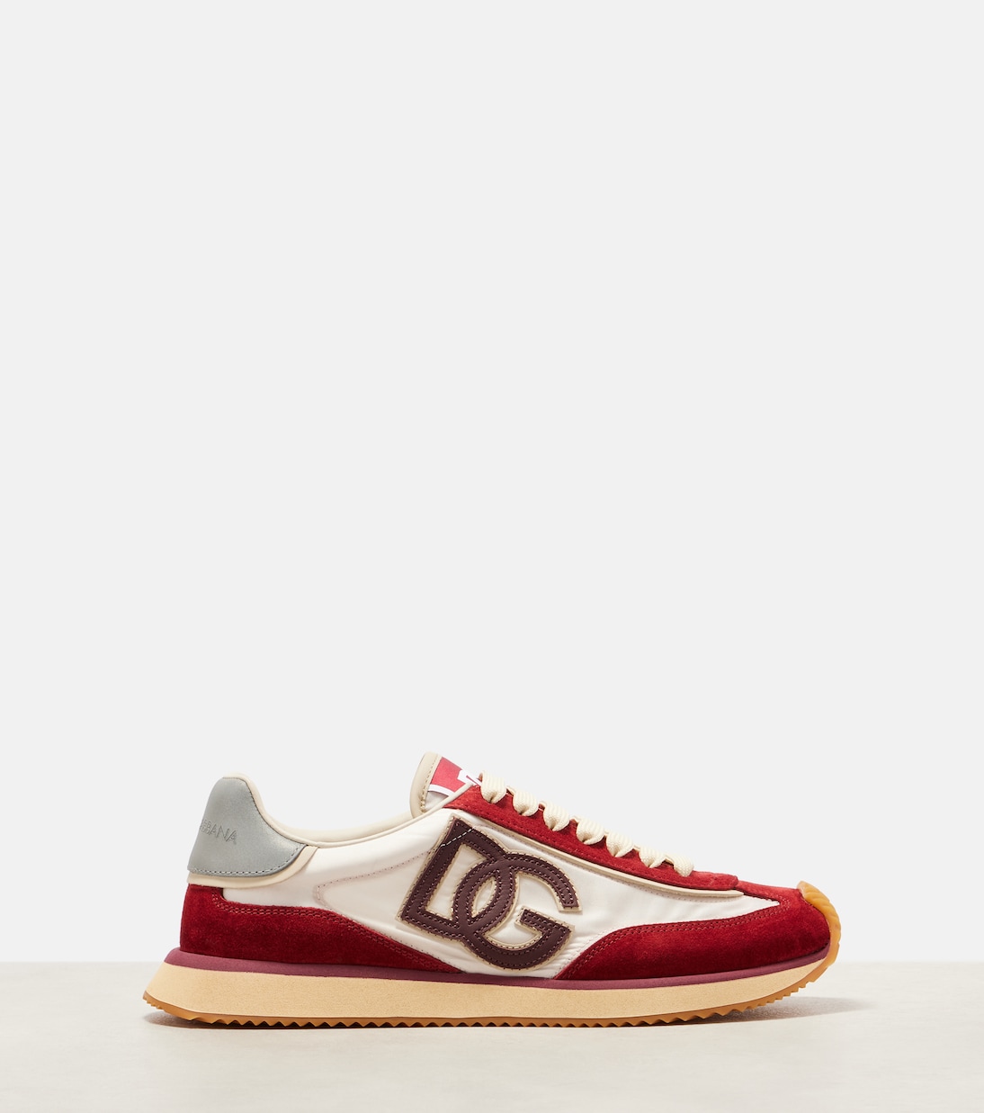 DG Cushion suede-trimmed sneakers | Dolce&Gabbana