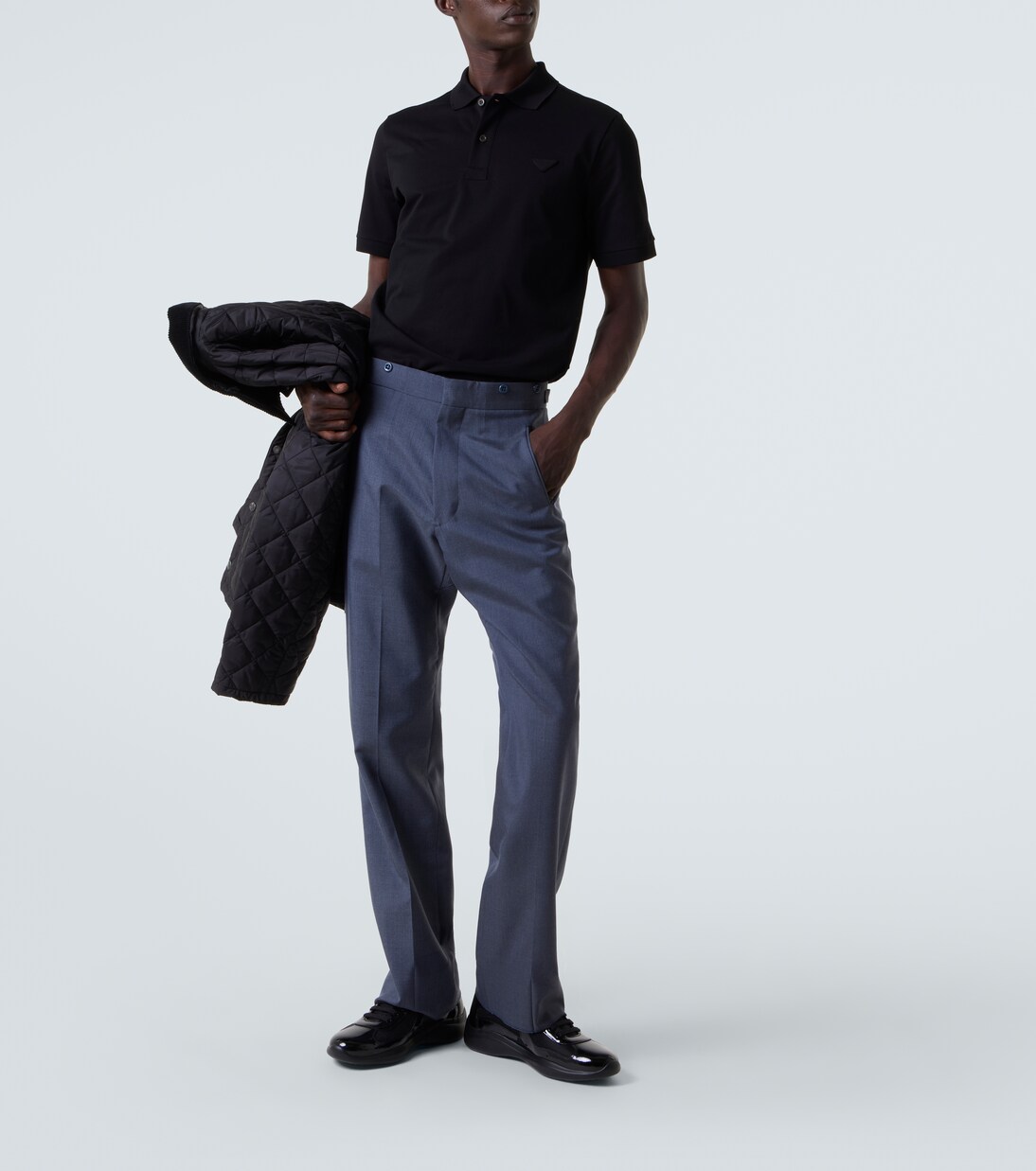 Polohemd aus Baumwolle | Prada