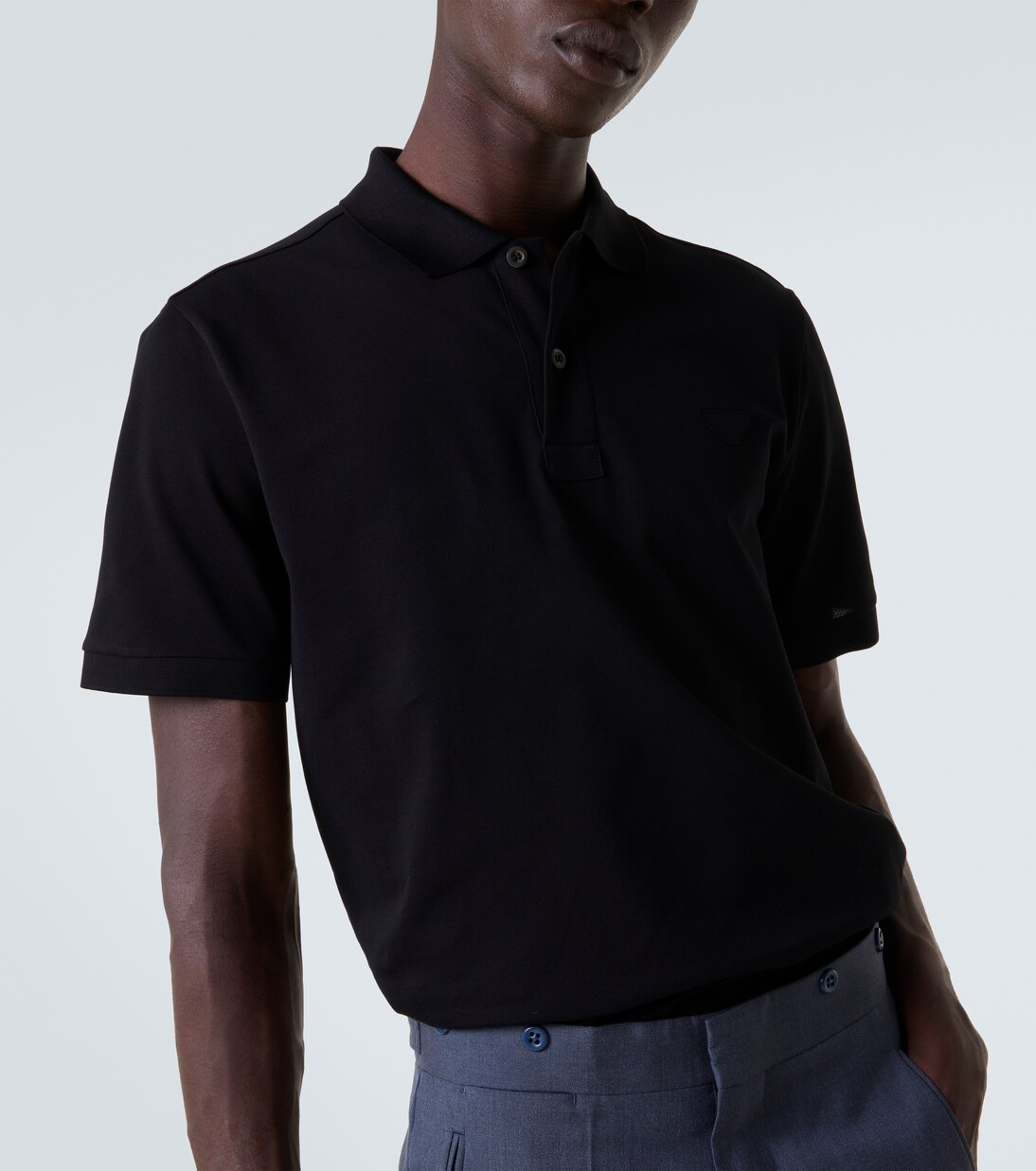 Polohemd aus Baumwolle | Prada