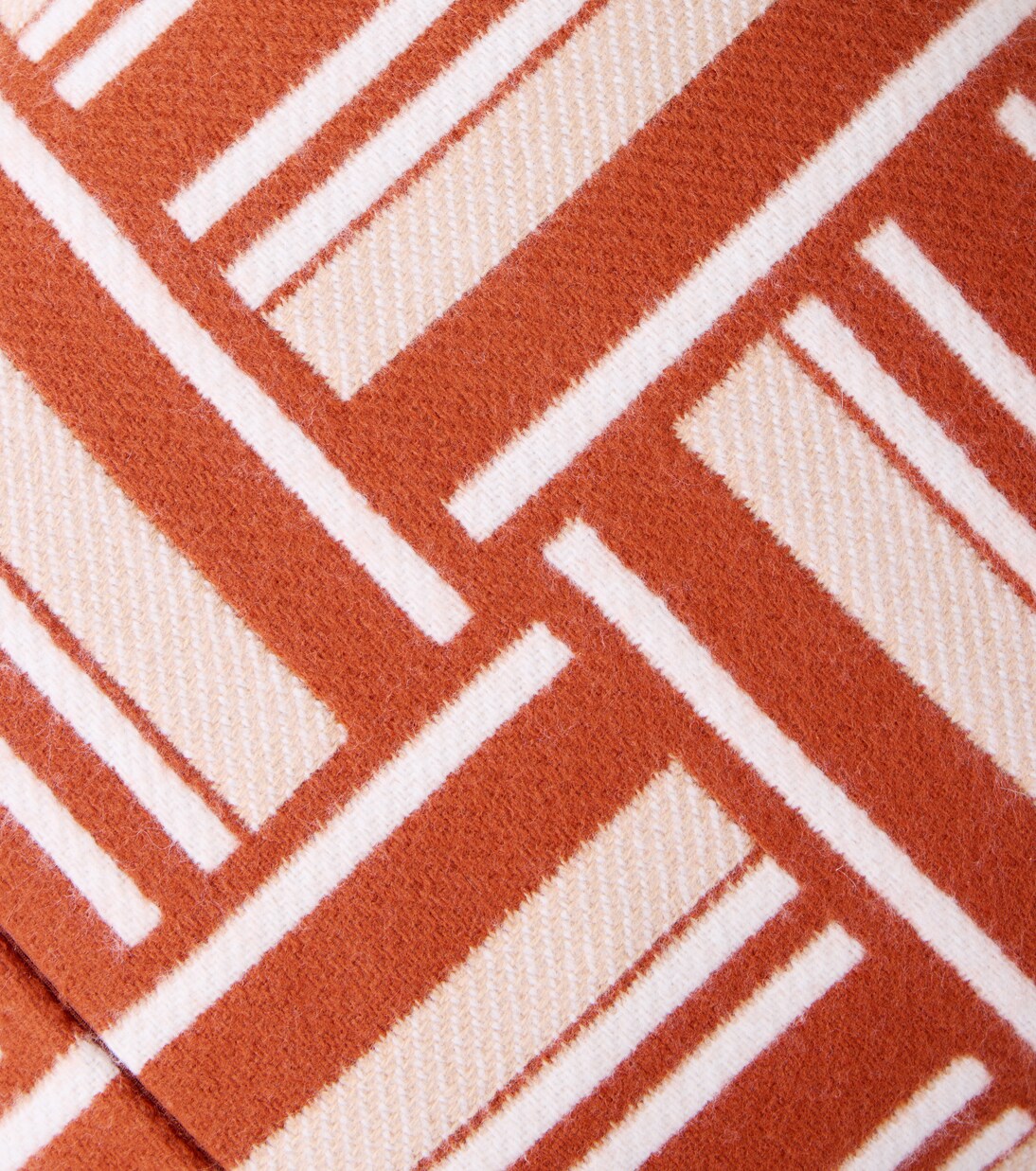 Jacquard wool and cashmere cushion | Loro Piana