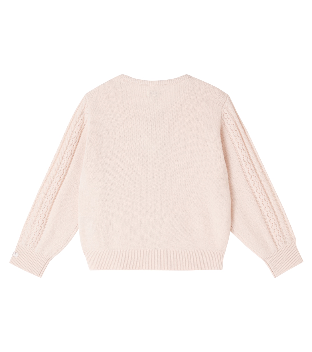 Cable-knit wool cardigan | Donsje