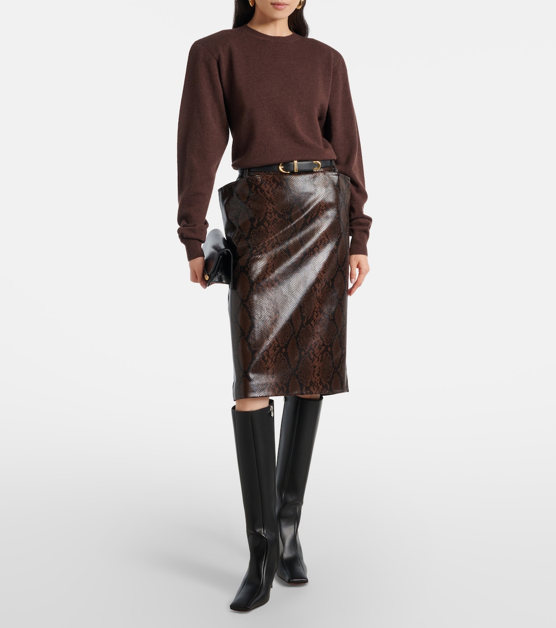 Sweatshirt aus Kaschmir und Wolle | Stella McCartney