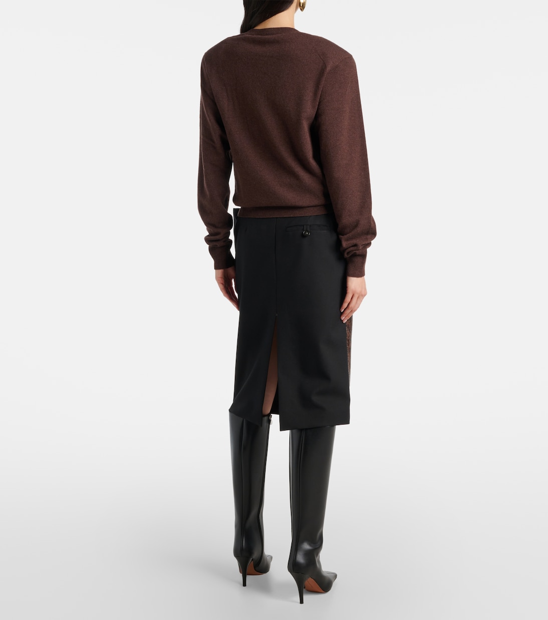 Sweatshirt aus Kaschmir und Wolle | Stella McCartney