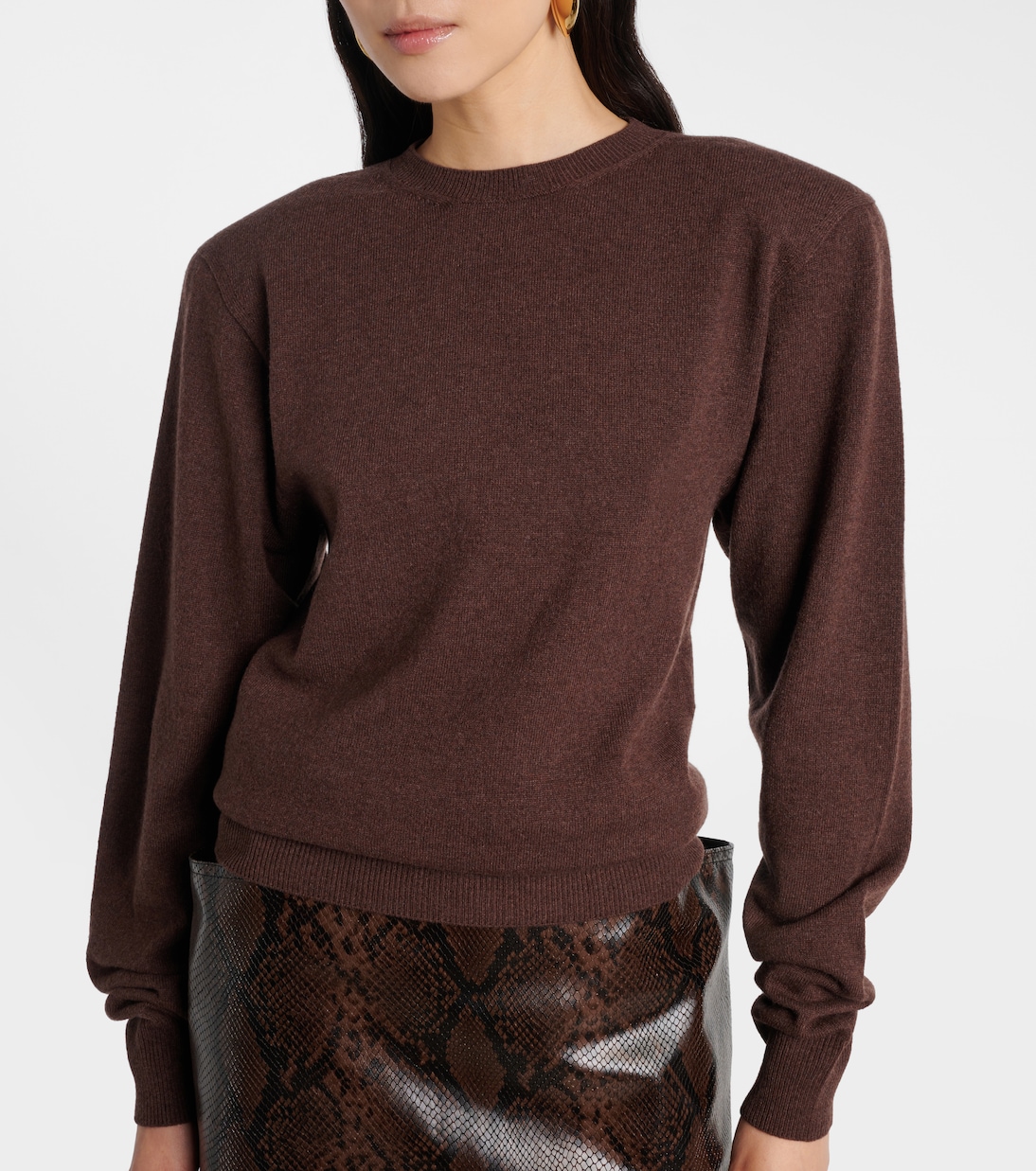 Sweatshirt aus Kaschmir und Wolle | Stella McCartney