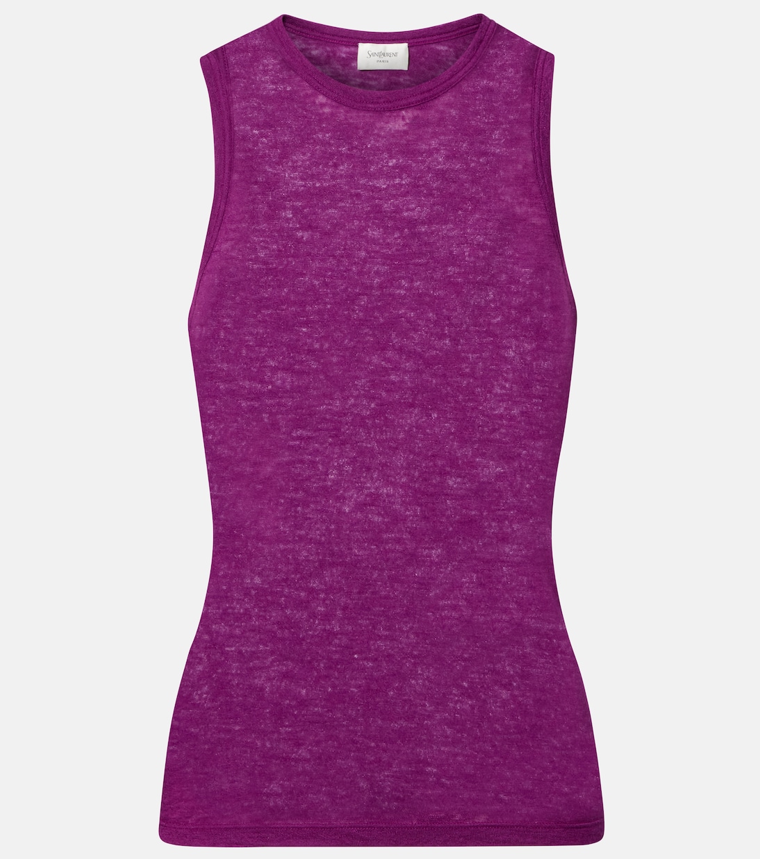 Cashmere and silk tank top | Saint Laurent