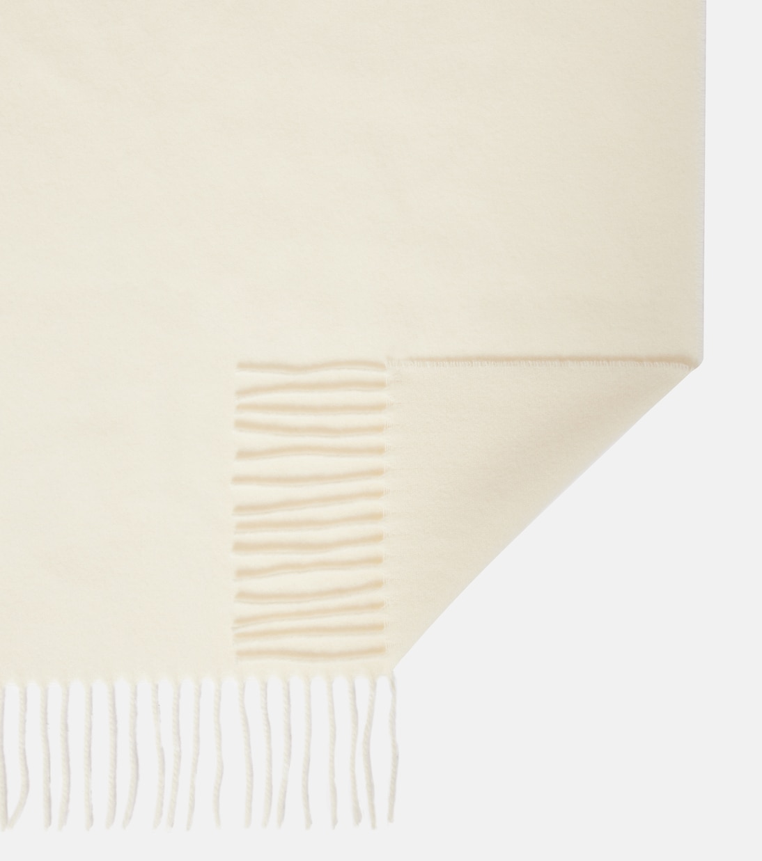 Logo virgin wool felt scarf  | Moncler