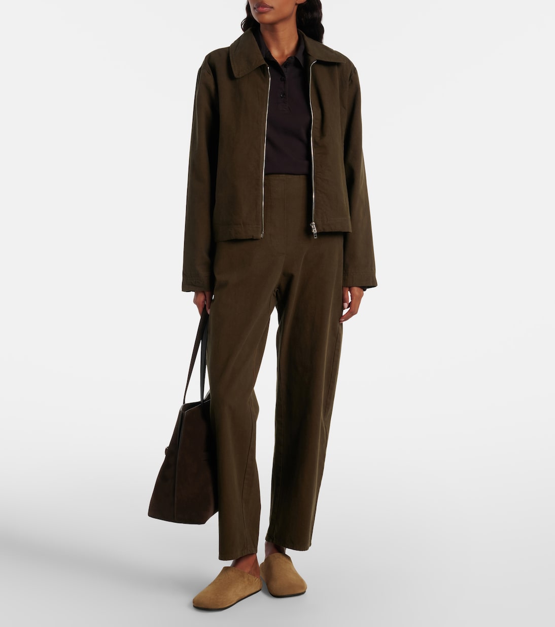 Chloe cotton canvas jacket | Leset