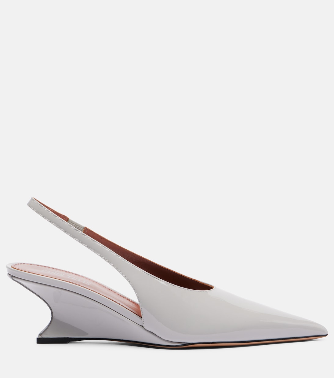 Nina 50 patent leather slingback pumps | Paris Texas