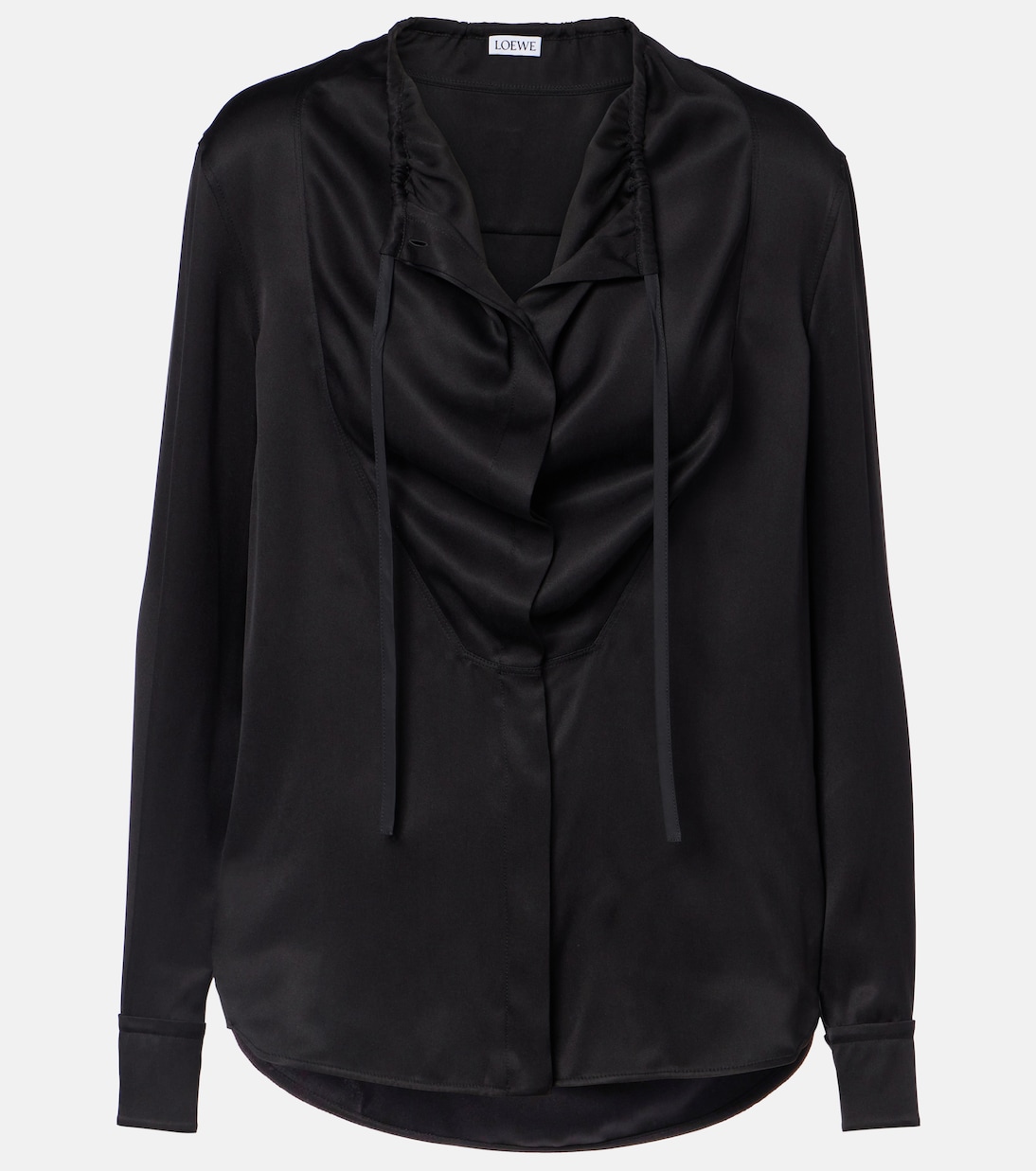 Silk satin blouse | Loewe
