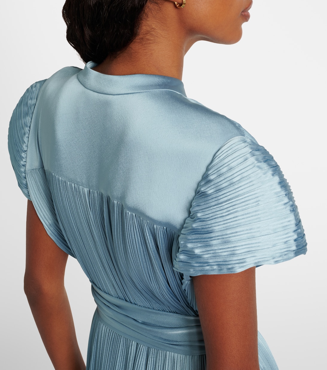 Midikleid Phare aus Satin | Joseph