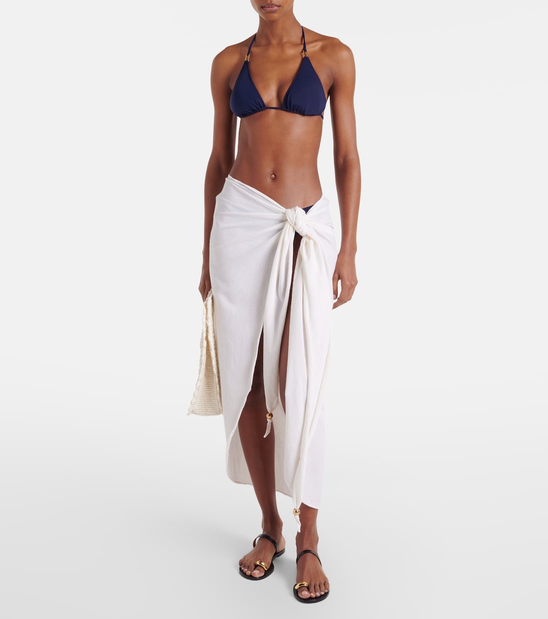 Pareo Winnie aus Baumwolle und Leinen | Melissa Odabash