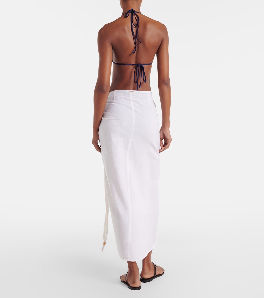 Pareo Winnie aus Baumwolle und Leinen | Melissa Odabash