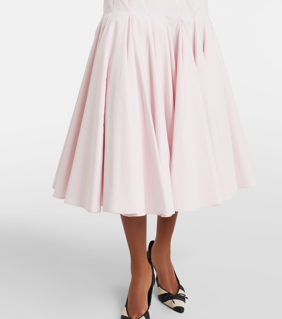 Abito midi Agave in popeline di cotone | Jacquemus