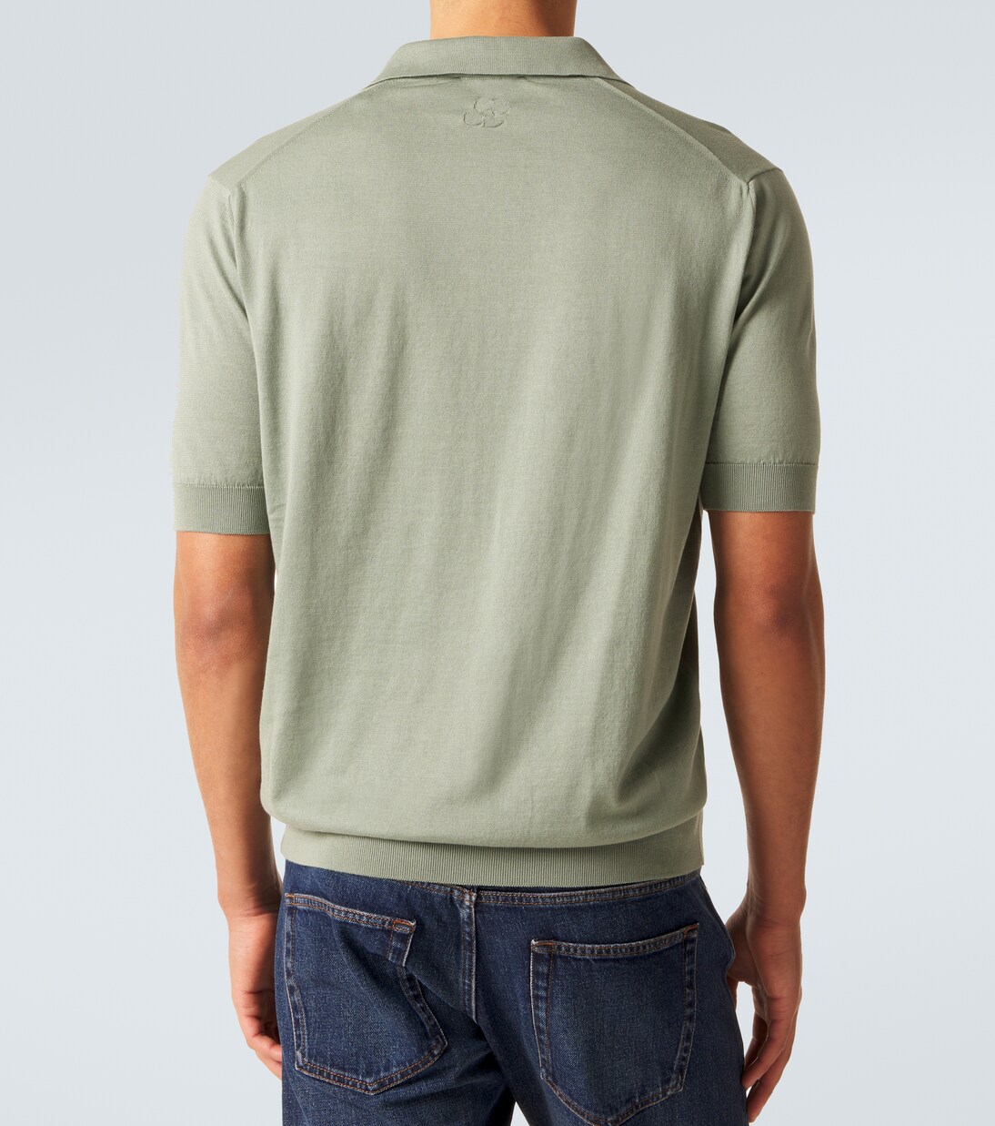 Cotton piqué polo shirt | Lardini