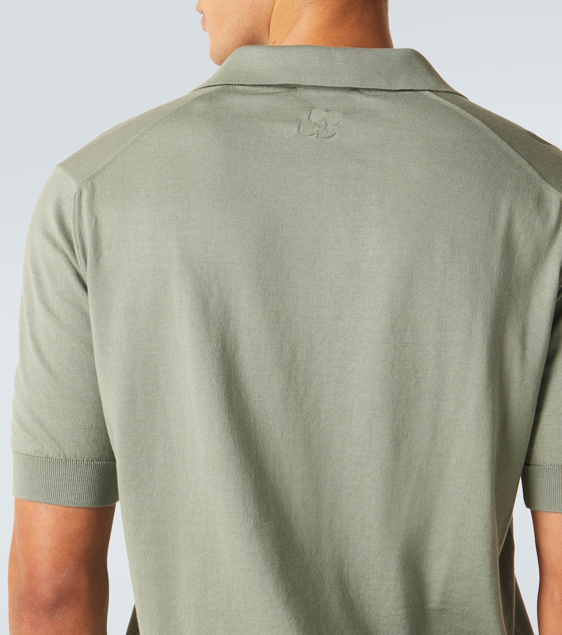 Cotton piqué polo shirt | Lardini