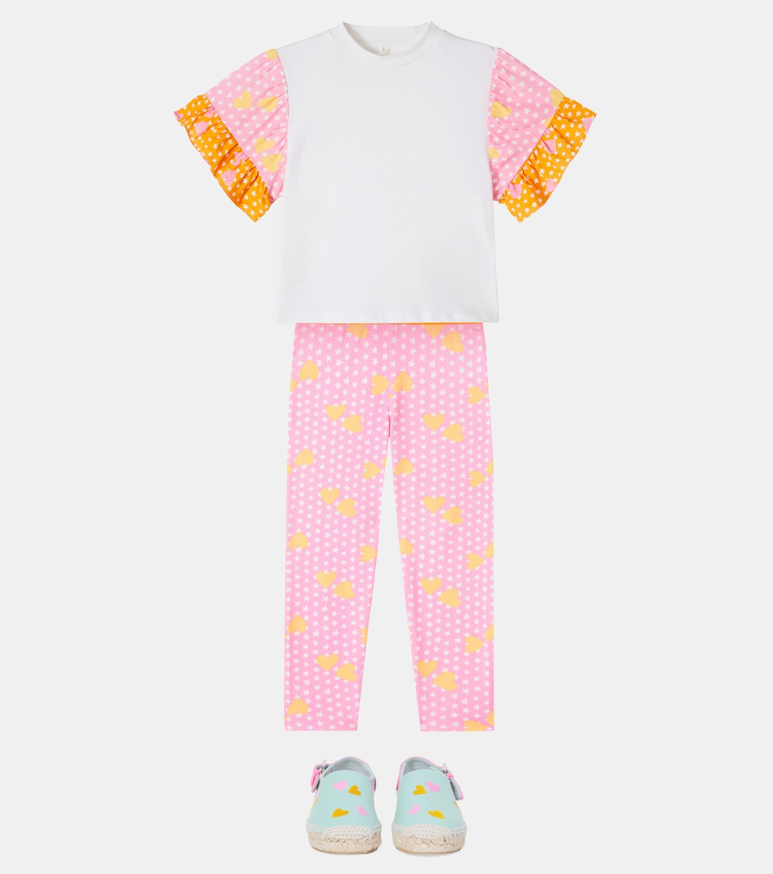 T-shirt imprimé en coton | Stella McCartney Kids