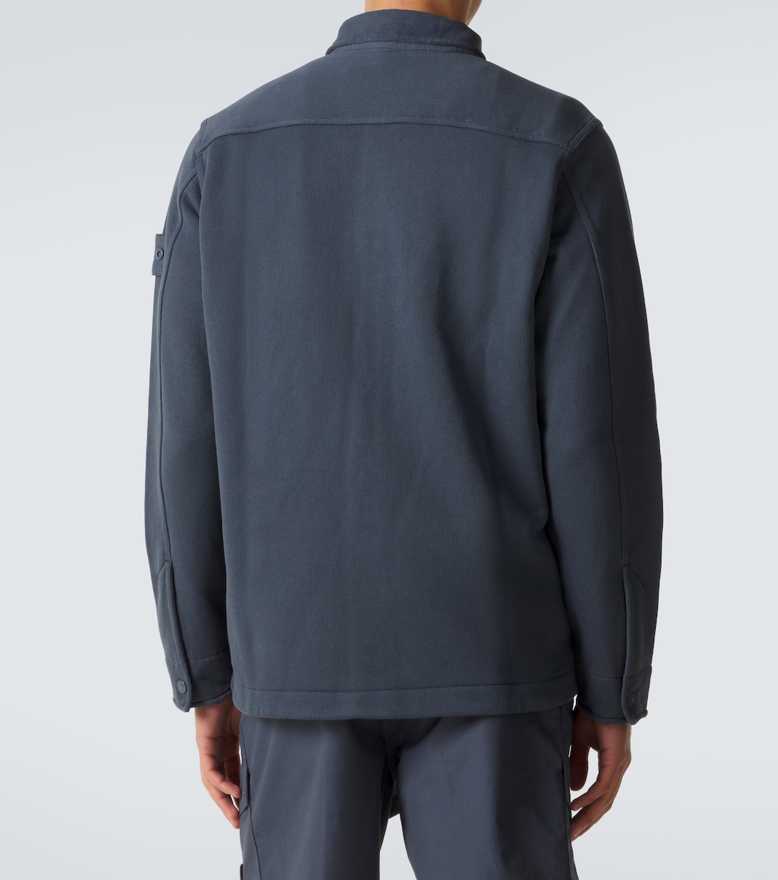 Cotton fleece shirt | Stone Island