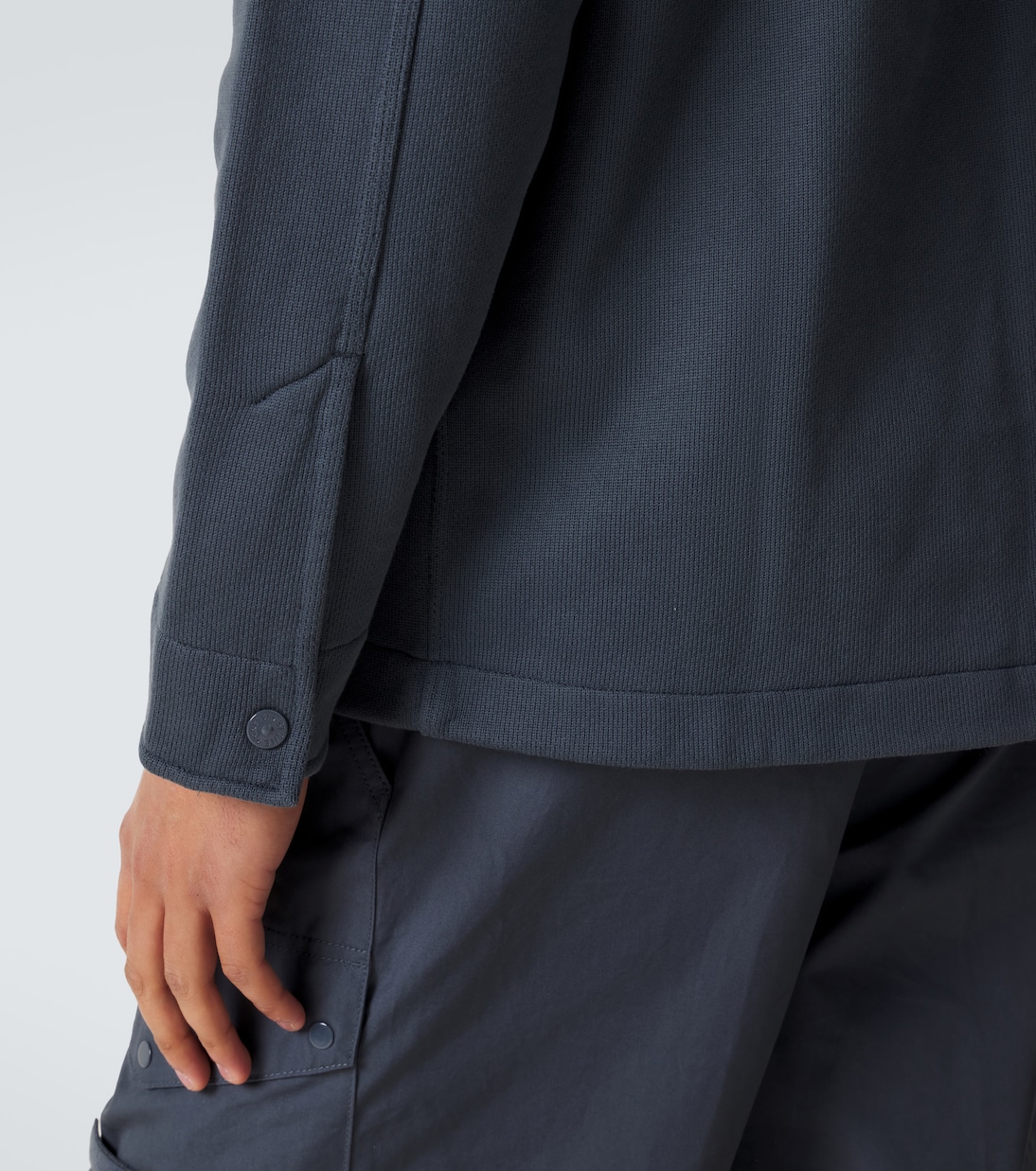 Cotton fleece shirt | Stone Island