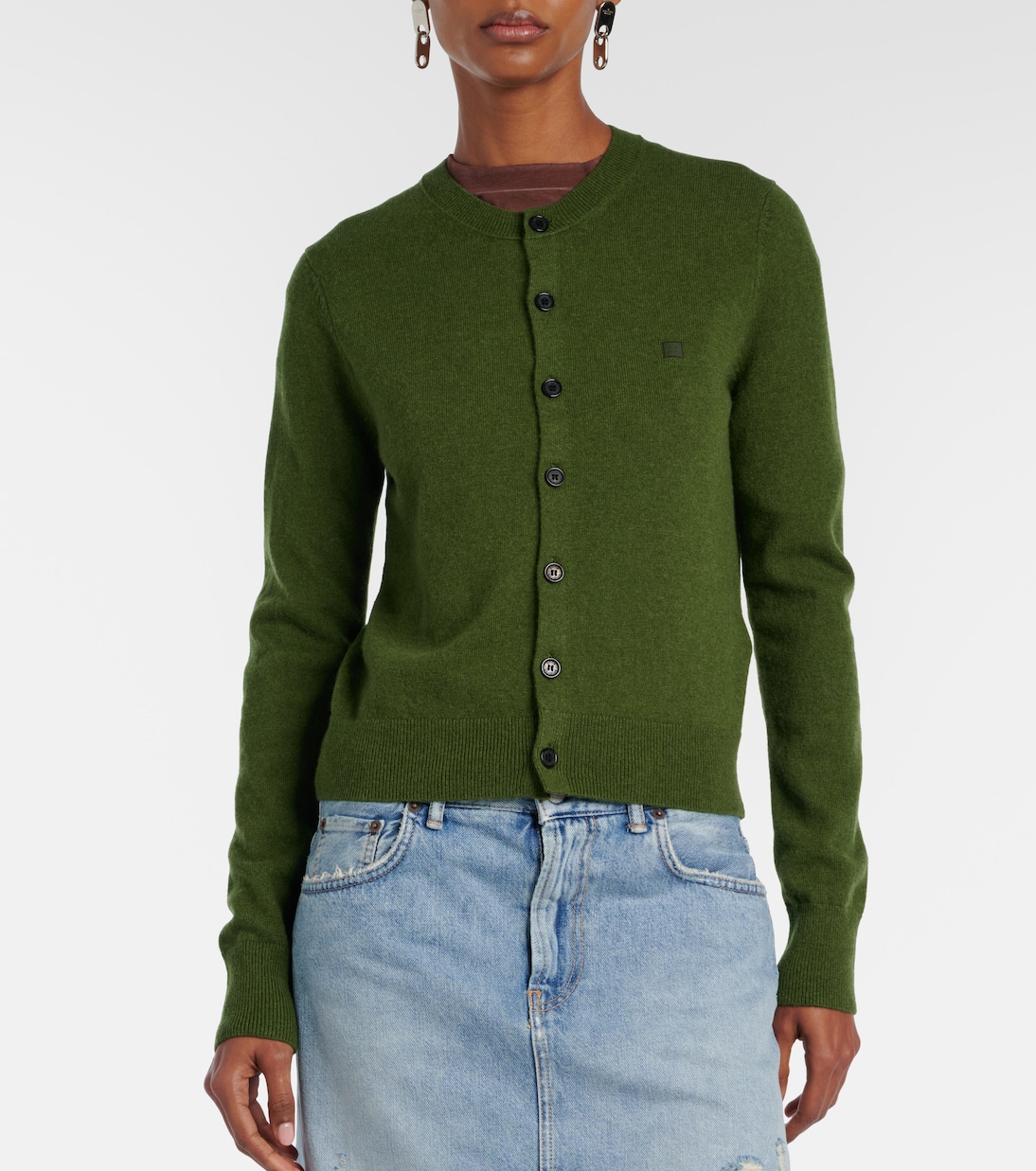 Cardigan aus Wolle und Yakwolle | Acne Studios