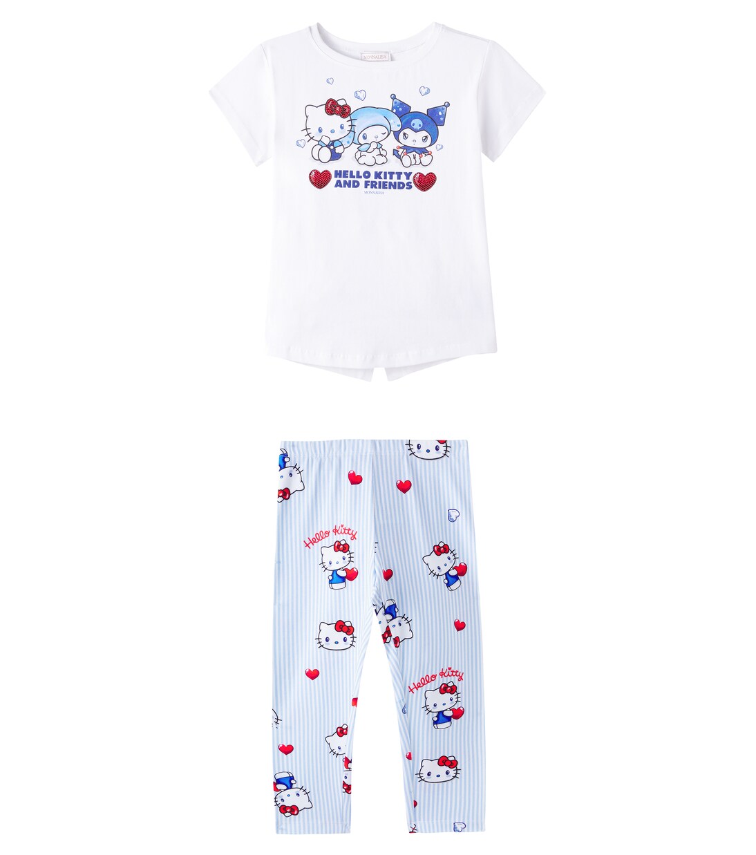 x Hello Kitty T-shirt and leggings set | Monnalisa