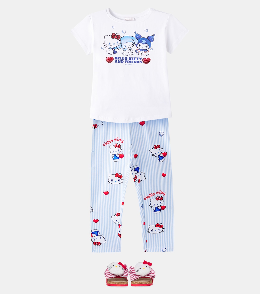 x Hello Kitty T-shirt and leggings set | Monnalisa