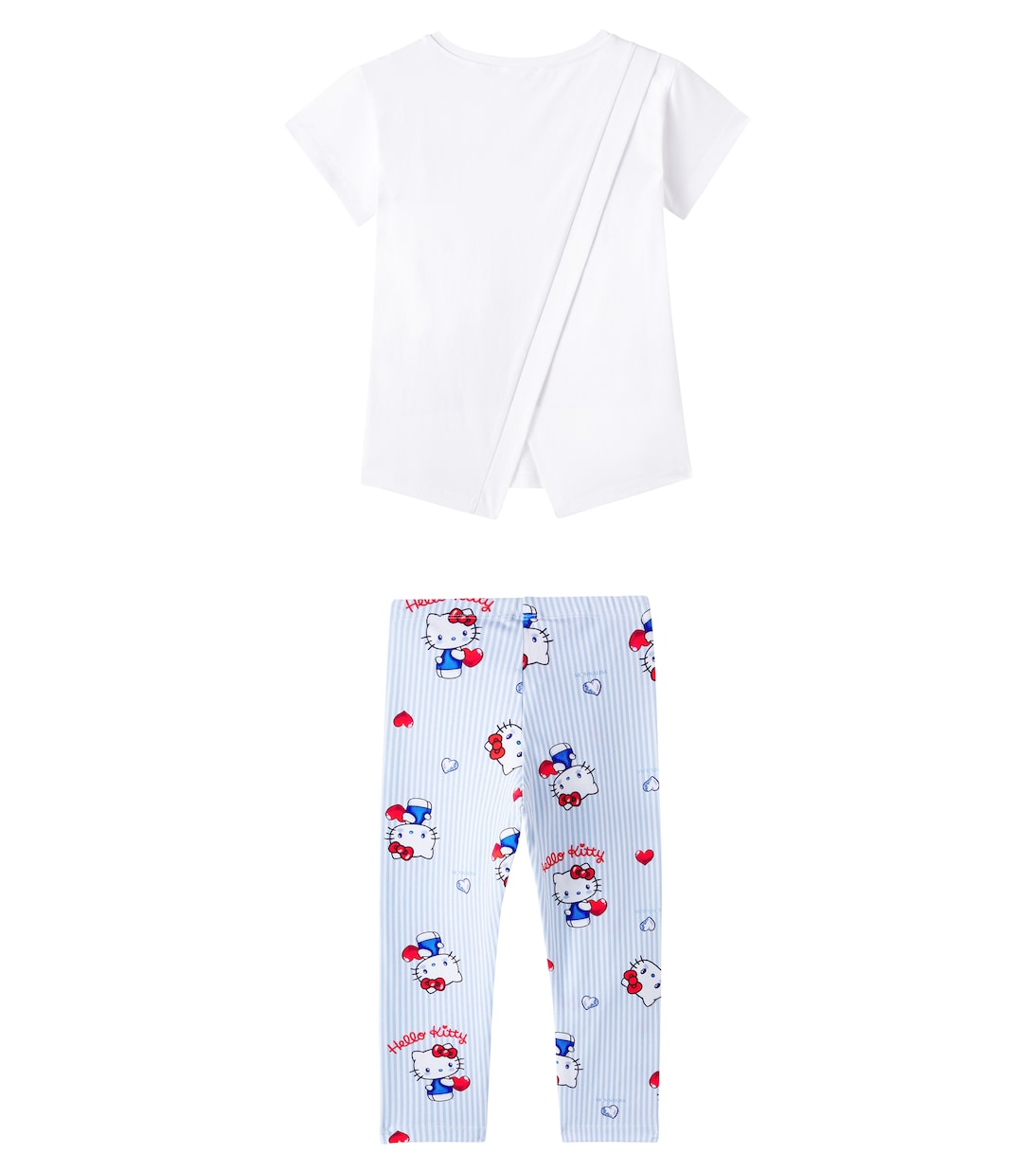 x Hello Kitty T-shirt and leggings set | Monnalisa