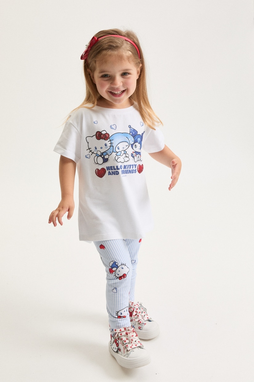 x Hello Kitty T-shirt and leggings set | Monnalisa