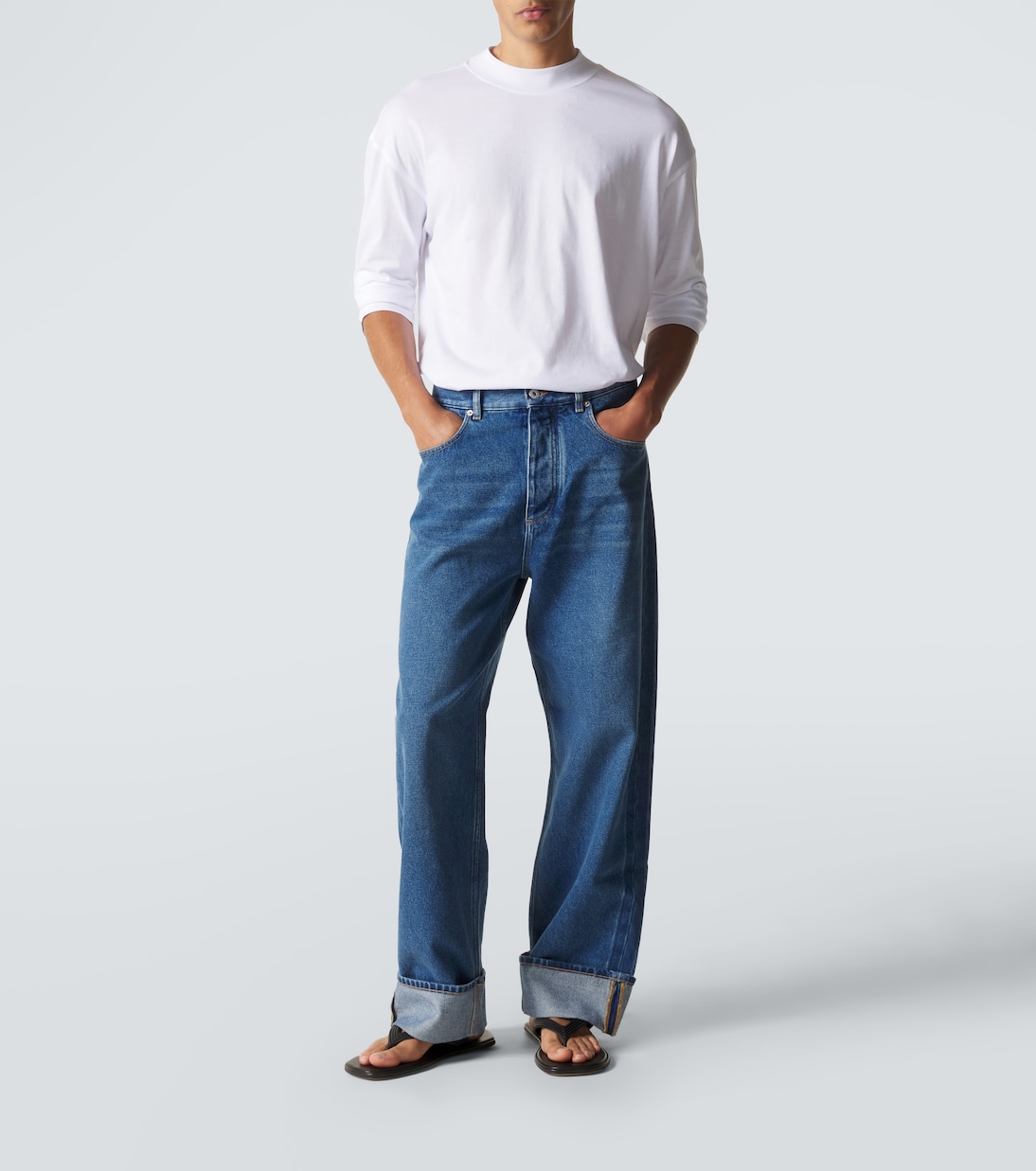 Sampieri thong sandals | Bottega Veneta