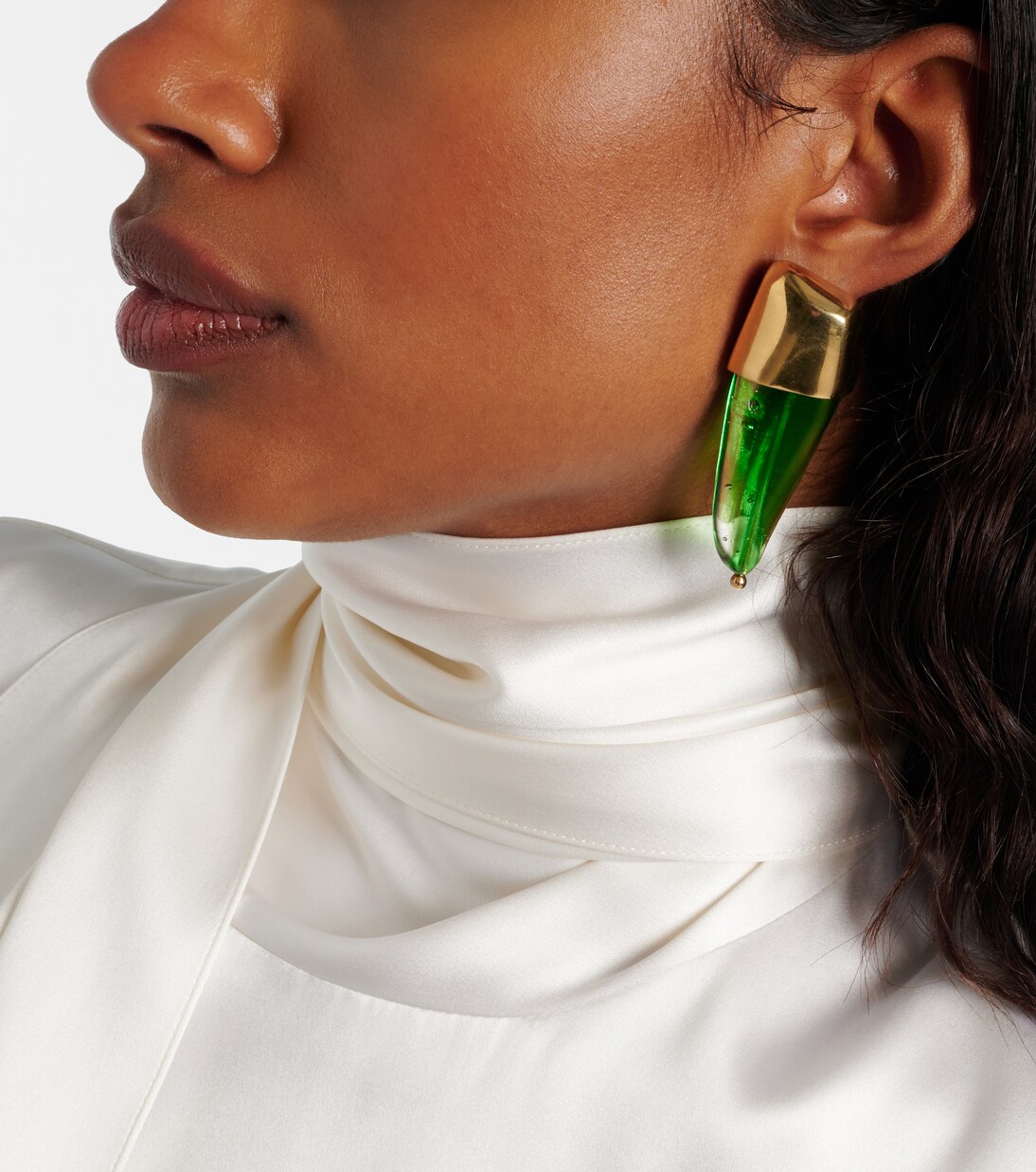 Prisma glass earrings | Bottega Veneta