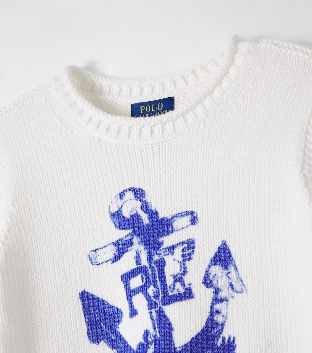 Printed cotton sweater | Polo Ralph Lauren Kids