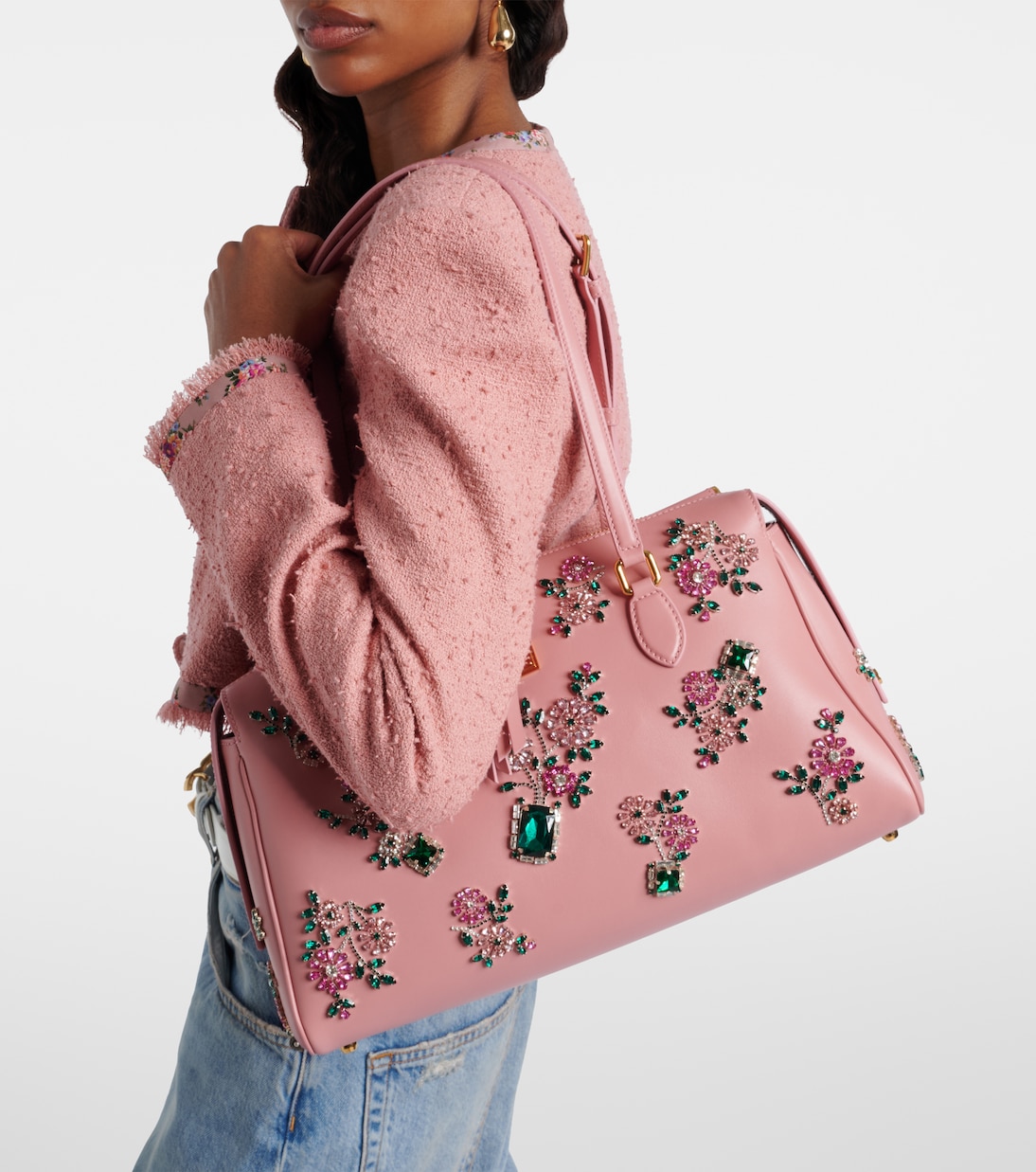 Shopper Vittoria Large in pelle  | Dolce&Gabbana