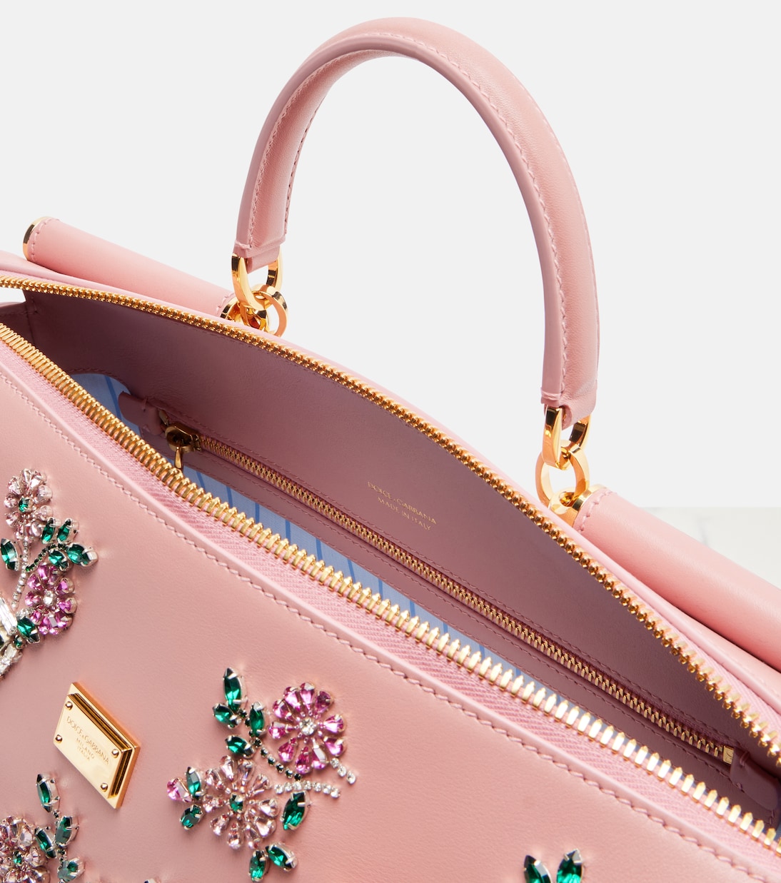 Shopper Vittoria Large in pelle  | Dolce&Gabbana