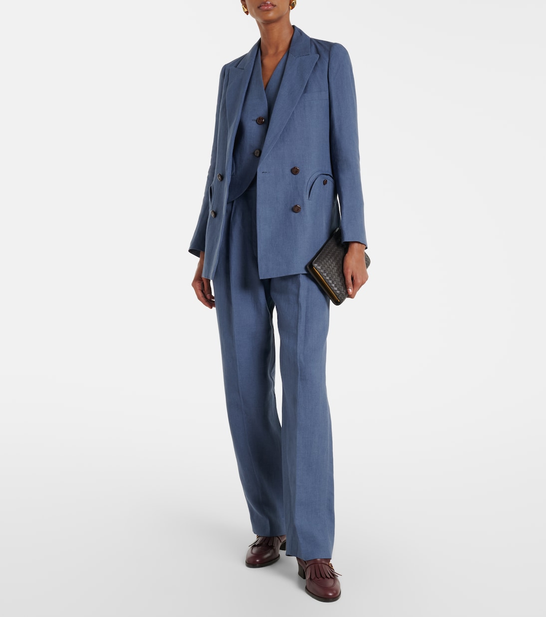 Fox亚麻直筒裤 | Blazé Milano