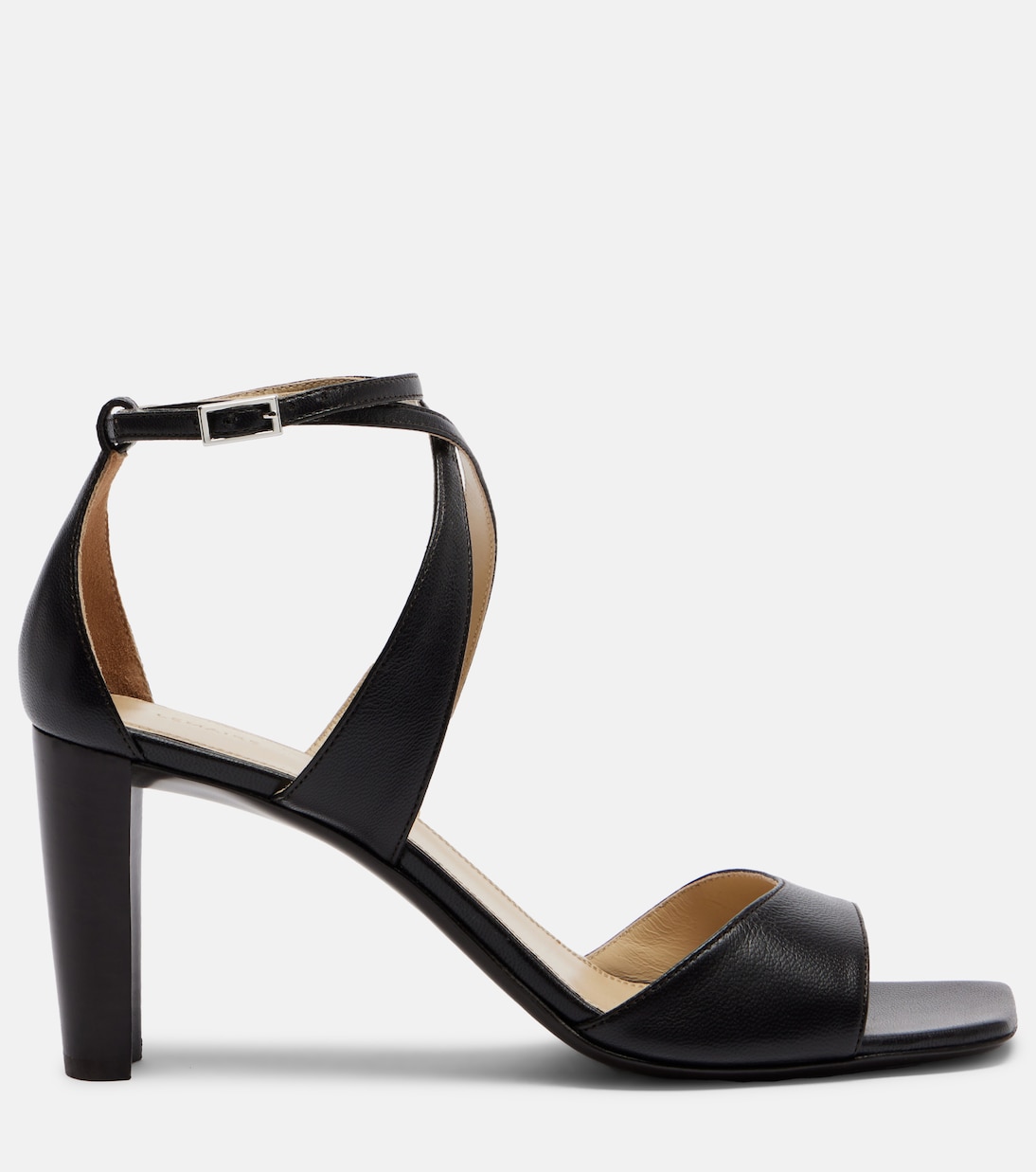 Cross leather sandals | Lemaire