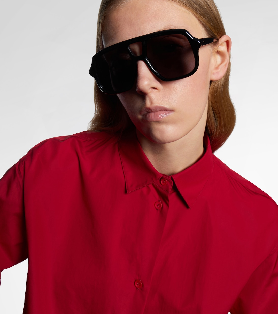 Slim aviator sunglasses | Loewe