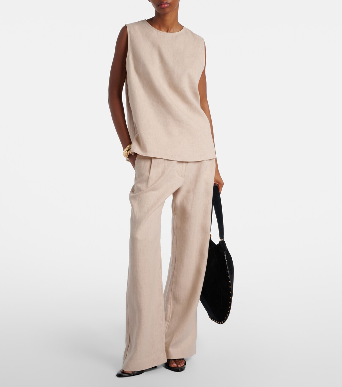 Trento linen top | Asceno