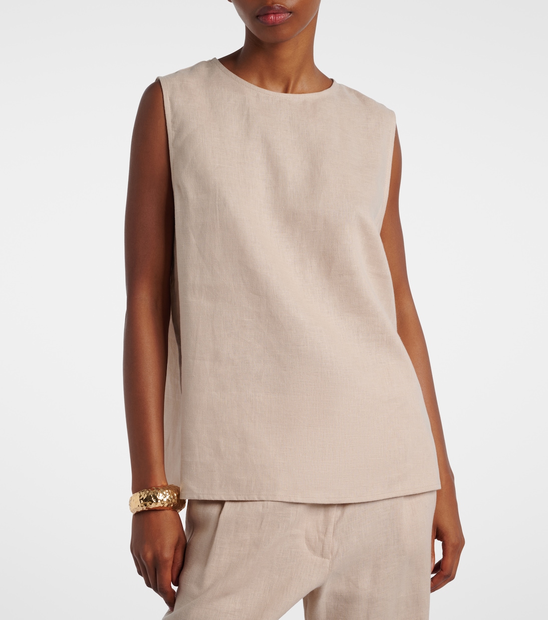 Trento linen top | Asceno