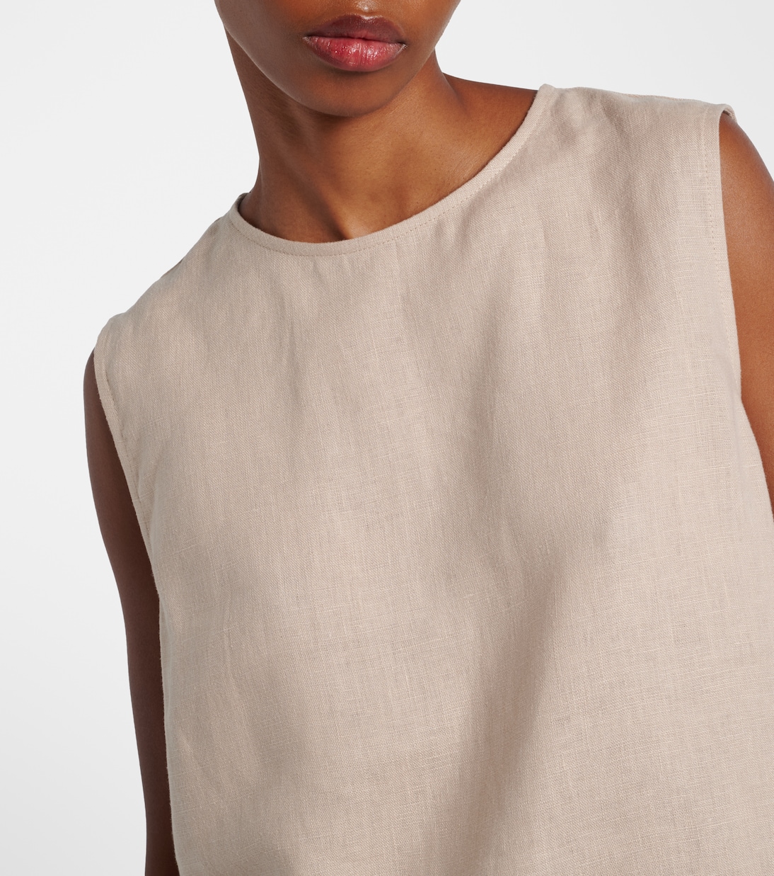 Trento linen top | Asceno
