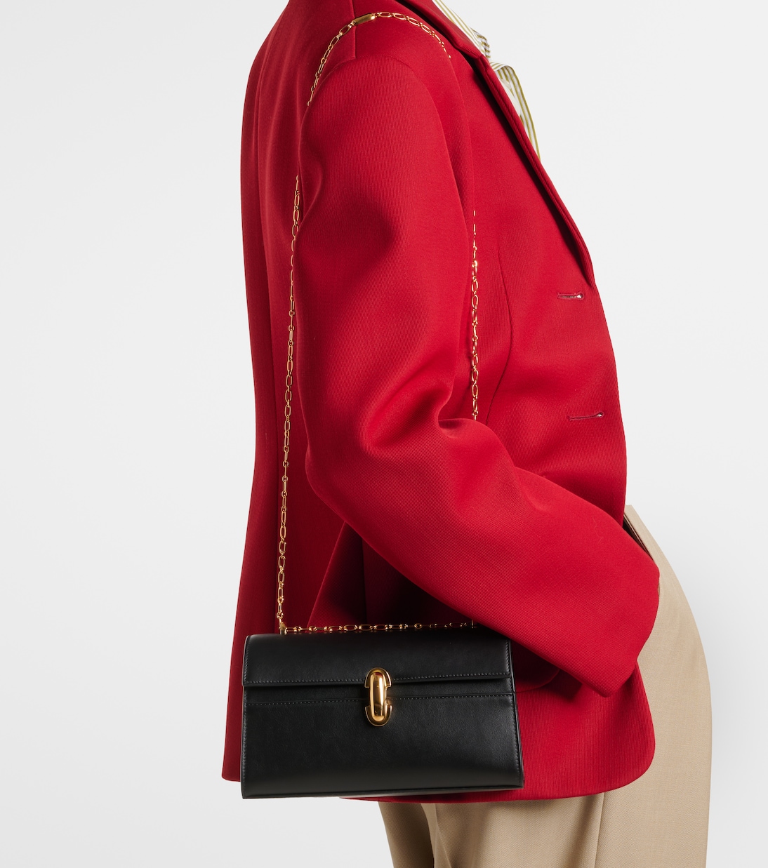 Sac Symmetry Chain Mini en cuir | Savette