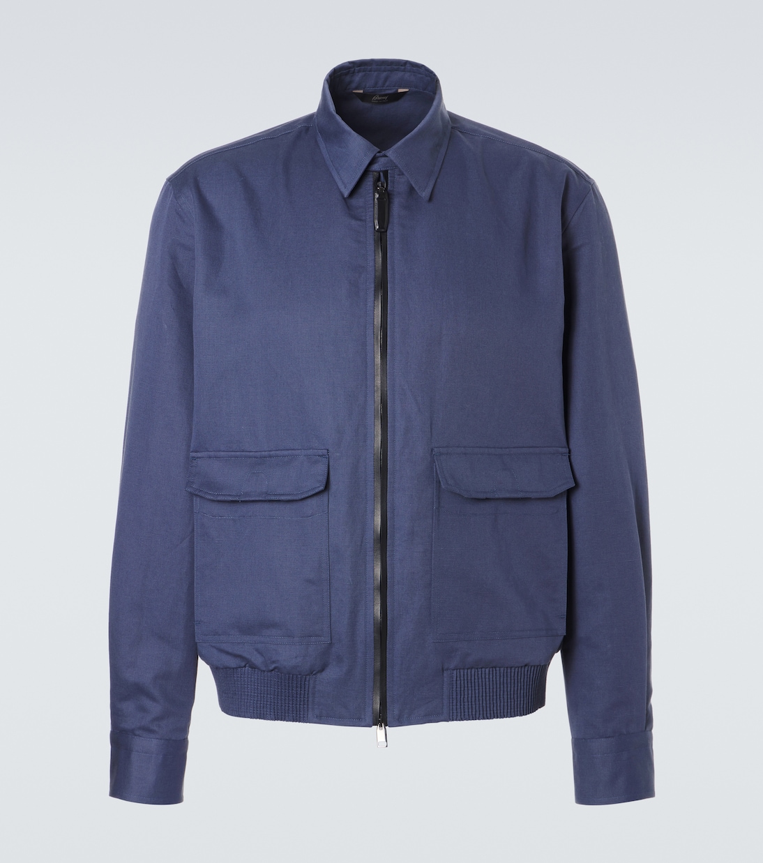 Linen and cotton blouson jacket | Brioni
