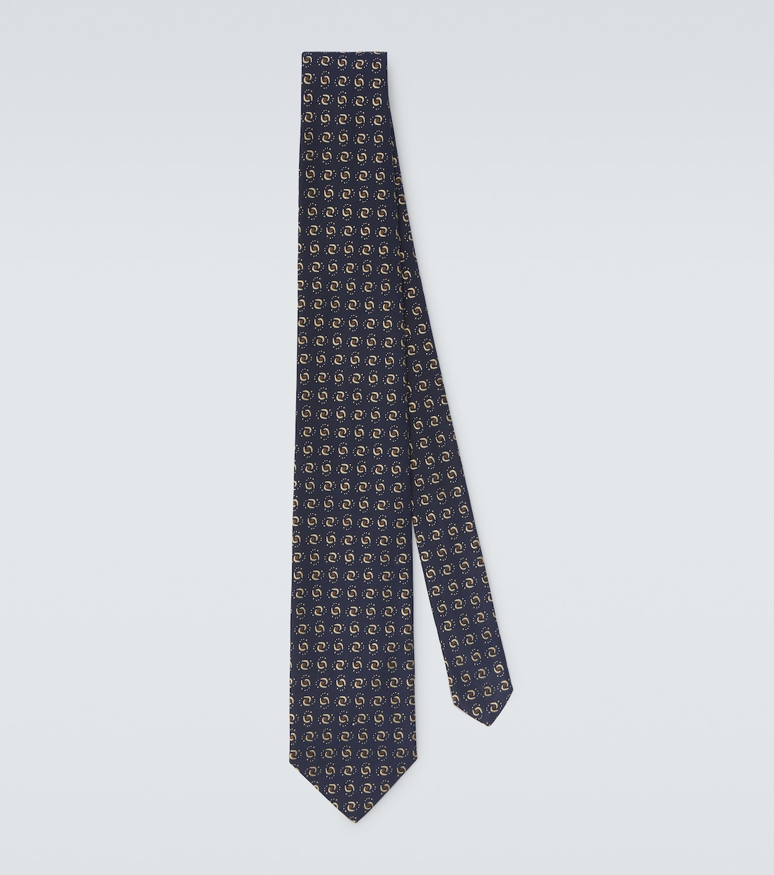 Silk jacquard tie | Charvet