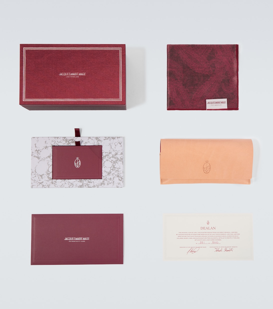 Eckige Sonnenbrille Dealan 53 | Jacques Marie Mage