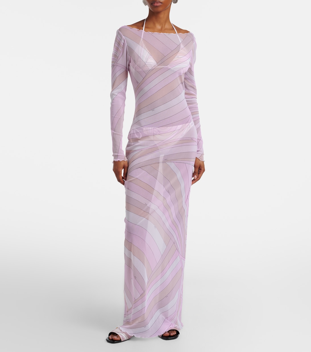 Bedrucktes Maxikleid Iride aus Jersey | Pucci