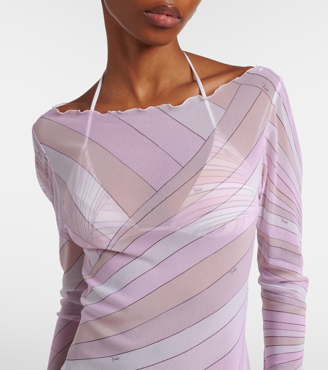 Bedrucktes Maxikleid Iride aus Jersey | Pucci