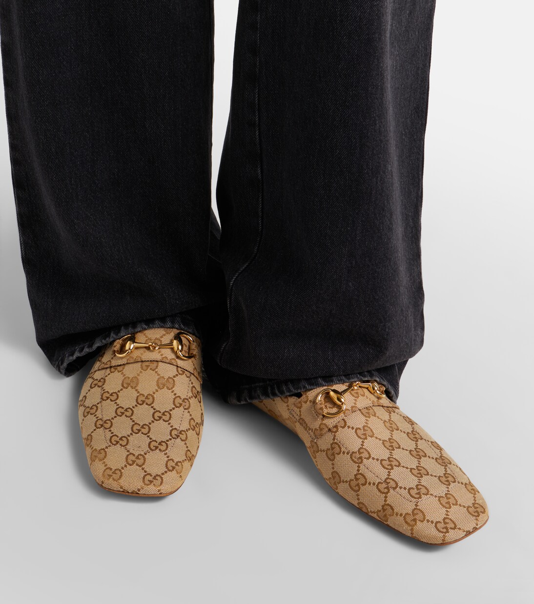 Slippers Ragazzo GG aus Canvas | Gucci