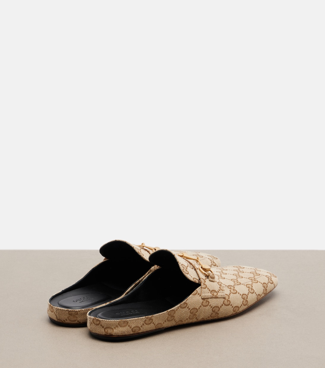 Slippers Ragazzo GG aus Canvas | Gucci