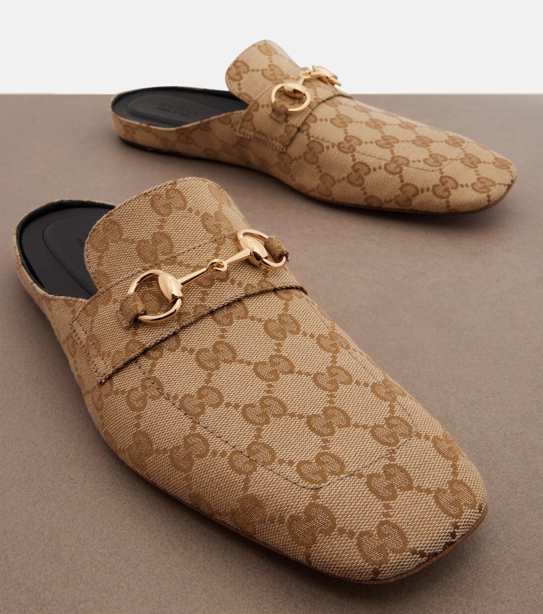 Slippers Ragazzo GG aus Canvas | Gucci