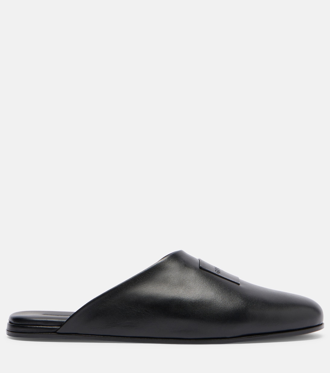 Label leather mules | Givenchy