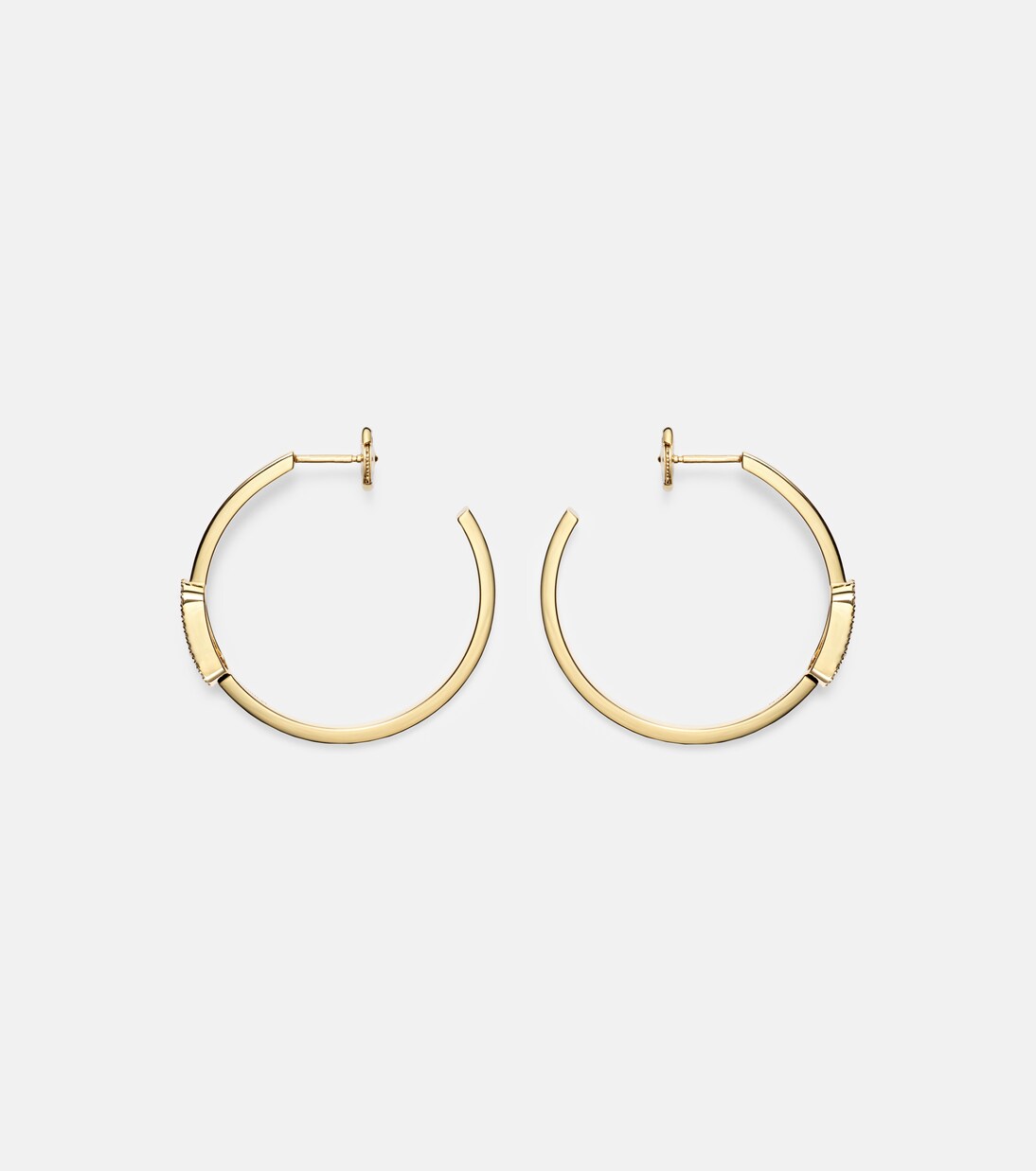 Ohrringe Move Uno aus 18kt Gelbgold mit Diamanten | Messika