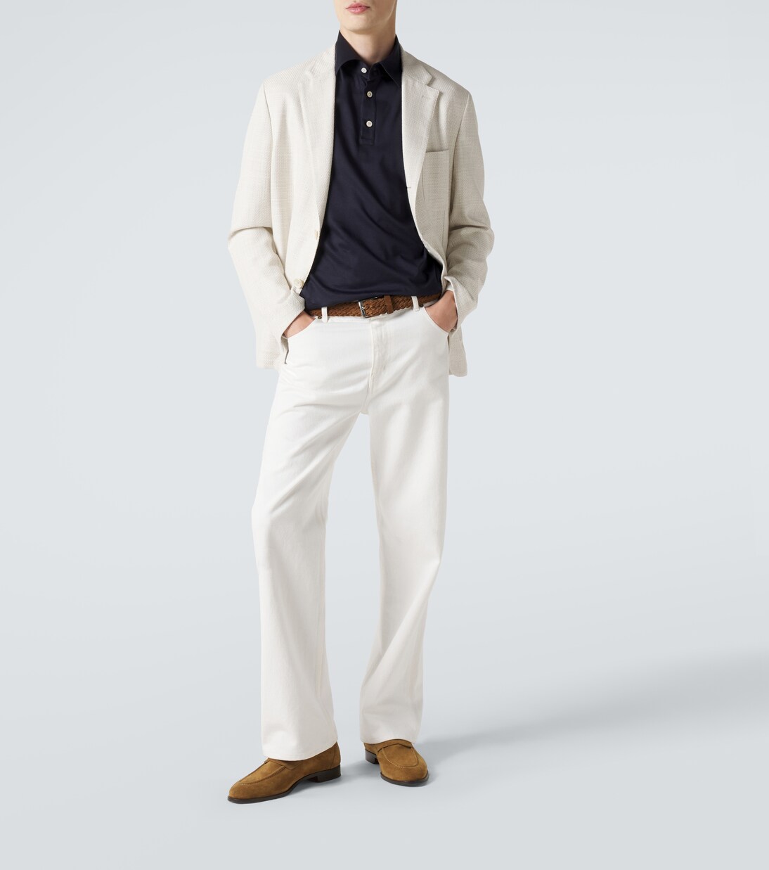 Cotton polo shirt | Kiton